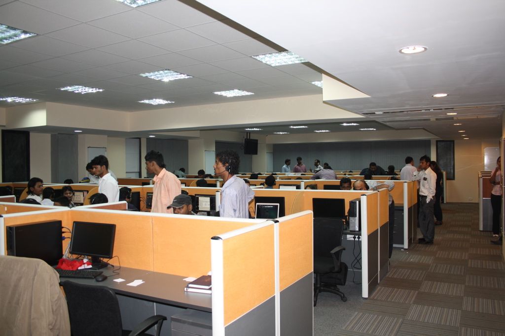Open work floor